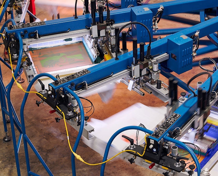 Screen Printing at Threadbird